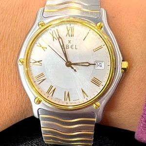 COPY - EBEL’S Men’s Two-Tone 18 karat yellow gold & stainless steel Sport Class…